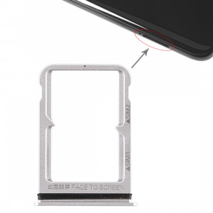 Double support de carte SIM pour Xiaomi Mi 8 (Argent) SH953S698-20