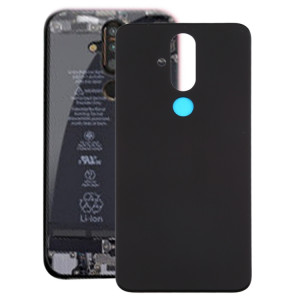 Cache arrière de batterie pour Nokia X71 (noir) SH58BL1786-20