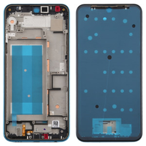 Boîtier avant plaque de cadre LCD pour LG K50 / K12 MAX / LMX520BMW / LMX520EMW (Version SIM unique) (bleu) SH066L1854-20