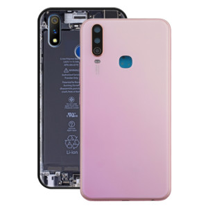 Pour le couvercle arrière de la batterie Vivo Y3 avec objectif d'appareil photo (rose) SH68FL1686-20