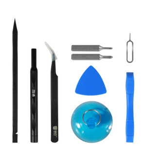 BEST BST-504 Kit d'outils de démontage de téléphone portable 9 en 1 pour smartphone Samsung SB5094107-20