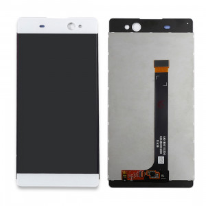 iPartsAcheter pour Sony Xperia XA Ultra / C6 LCD écran + écran tactile Digitizer Assemblée (Blanc) SI12WL1928-20