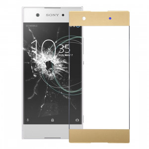 iPartsAcheter pour Sony Xperia XA1 Lentille extérieure en verre (Gold) SI35JL1629-20