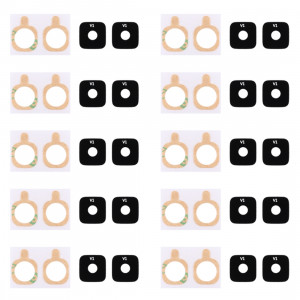10 PCS Back Camera Lens Cover avec autocollant pour Galaxy Alpha / G850 SH51911082-20