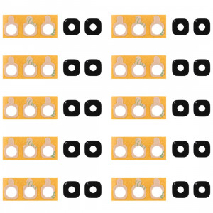 10 PCS Back Camera Lens Cover avec autocollant pour Galaxy J2 Pro (2018) SH51941091-20