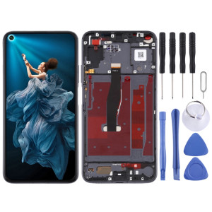 Écran LCD et numériseur complet avec cadre pour Huawei Honor 20 (noir) SH279B165-20