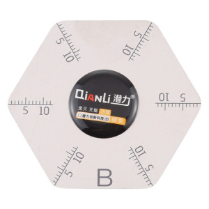 Outil d'ouverture de levier de forme hexagramme Qianli avec échelles SQ5288551-20