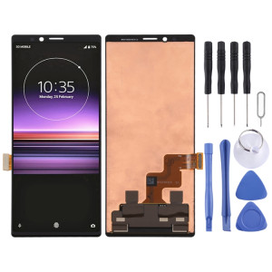 Écran LCD OLED d'origine pour Sony Xperia 1 avec assemblage complet du numériseur (noir) SH326B1673-20