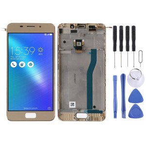 Écran LCD et numériseur complet avec cadre pour ASUS Zenfone 3S Max ZC521TL X00GD (or) SH341J1530-20