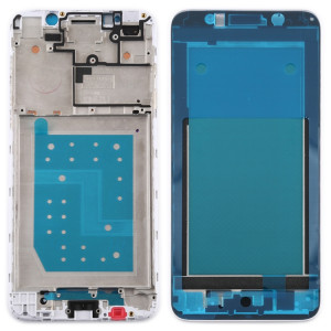 Boîtier avant LCD Frame Bezel Plate pour Huawei Honor Play 7 (blanc) SH392W1867-20