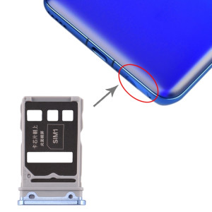 Plateau pour carte SIM + Plateau pour carte SIM pour Huawei Honor V30 Pro / Honor V30 (Argent) SH400S990-20
