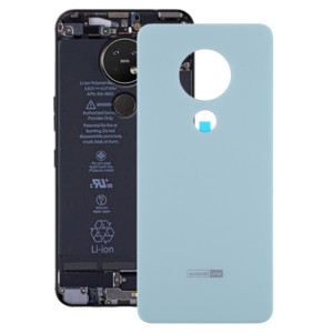Cache arrière de la batterie pour Nokia 7.2 / 6.2 TA-1196 / TA-1198 / TA-1200 / TA-1187 / TA-1201 (argent) SH32SL1837-20