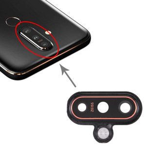 Cache d'objectif pour Nokia X71 (or rose) SH436B1757-20