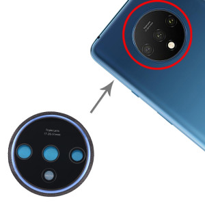 Pour le cache d'objectif d'appareil photo d'origine OnePlus 7T (bleu) SH440L515-20