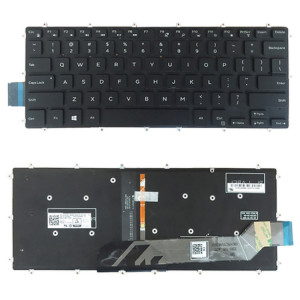 Clavier version américaine avec rétroéclairage du clavier pour DELL Inspiron 13 5368 5378 5578 7368 7378 SH54521107-20