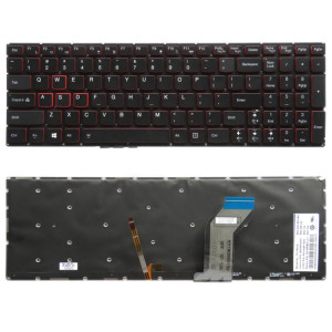 Clavier Version américaine avec rétro-éclairage du clavier pour Lenovo Ideapad Y700 Y700-15 Y700-15ISK Y700-15ACZ Y700-17ISK Y700-15ISE SH54701403-20