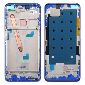 Boîtier avant plaque de lunette de cadre LCD pour Xiaomi Redmi K30 5G (bleu) SH682L1386-20