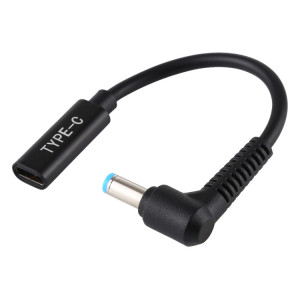 Câble de chargeur adaptateur secteur femelle DP 5,5 x 1,7 mm vers type C (noir) SH693B672-20