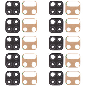 Objectif de caméra arrière d'origine 10 PCS pour Huawei P40 Lite (noir) SH703B1213-20