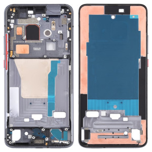 Boîtier avant plaque de lunette de cadre LCD avec touches latérales pour Xiaomi Redmi K30 Pro (noir) SH824B1081-20