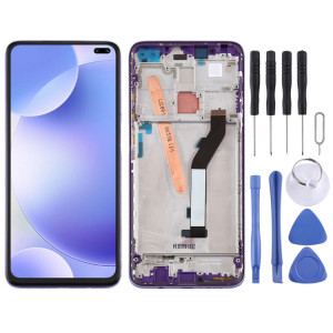 Écran LCD et numériseur complet avec cadre pour Xiaomi Redmi K30 5G (violet) SH827P1617-20