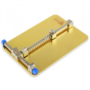 BST 001C Carte en acier inoxydable à souder dessouder la fixation de réparation de carte de circuit imprimé Outil de réparation de téléphone portable (Or) SB681J339-20