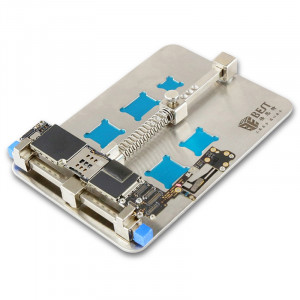 BEST 001D Soudage de carte à circuit imprimé en acier inoxydable Fixation de titulaire de carte de circuit imprimé de réparation de téléphone portable SB60691847-20