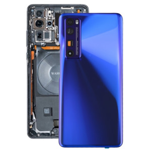 Cache arrière de batterie d'origine avec cache d'objectif d'appareil photo pour Huawei Nova 7 Pro 5G (violet) SH41PL1653-20