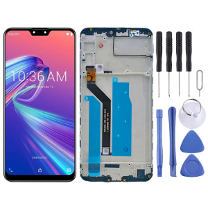 Écran LCD et numériseur complet avec cadre pour Asus Zenfone Max Pro M2 ZB631KL X01BDA (Noir) SH215B537-20