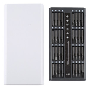 Kit d'outils de réparation de démontage de tournevis pour téléphone portable / produits électroniques (blanc) SH263W463-20