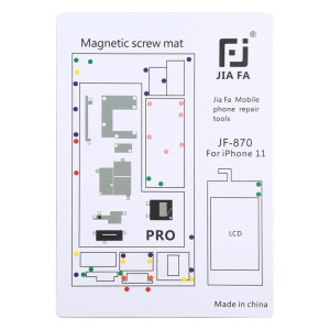 JIAFA JF-870 Carte à vis magnétique pour iPhone 11 Pro SJ6265629-20