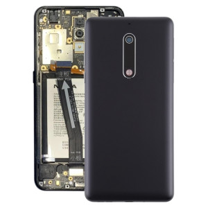 Couvercle arrière de la batterie avec bouton d'alimentation et de volume Câble flexible et couvercle de l'objectif de l'appareil photo pour Nokia 5 TA-1024 TA-1027 TA-1044 TA-1053 (Noir) SH75BL1239-20