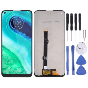 Écran LCD TFT pour Motorola Moto G8 avec ensemble complet de numériseur (noir) SH374B1893-20