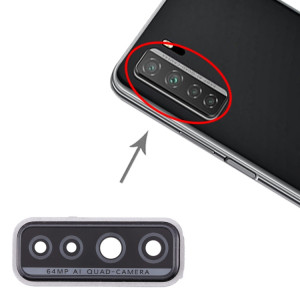 Cache d'objectif d'origine pour Huawei P40 Lite 5G / Nova 7 SE (Noir) SH375B1357-20