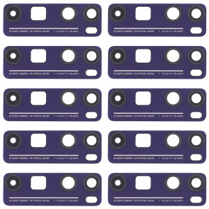 Objectif de caméra arrière 10 PCS pour Huawei Nova 7 Pro 5G (violet) SH378P515-20