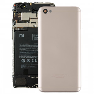 Couverture arrière avec lentille de la caméra et touches latérales pour Xiaomi Redmi Note 5A (Gold) SH55JL376-20