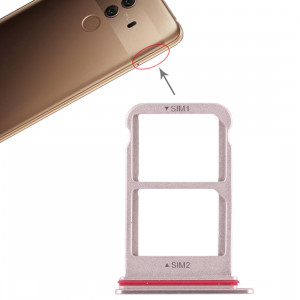 Support à carte SIM + Support à carte SIM pour Huawei Mate 10 Pro (Gold) SH476J695-20