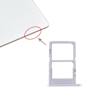 Plateau pour carte SIM + plateau pour carte NM pour Huawei Matepad Pro (Argent) SH849S75-20