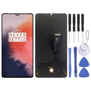 Pour OnePlus 7T avec écran LCD OEM à assemblage complet de numériseur (noir) SH901B540-20