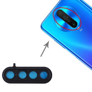 Couvercle d'objectif de caméra pour Xiaomi Redmi K30 (Version 5G) (Noir) SH061B1181-20