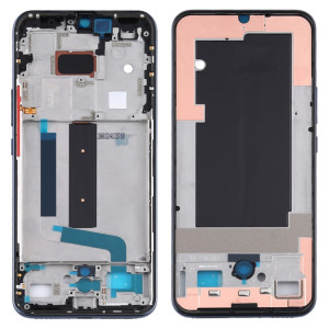 Plaque de lunette centrale d'origine pour Xiaomi Mi 10 Lite 5G / Mi 10 Youth 5G M2002J9G (noir) SH066B1030-20