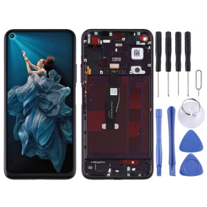 Écran LCD et numériseur complet avec cadre pour Huawei Honor 20 Pro (noir) SH114B530-20