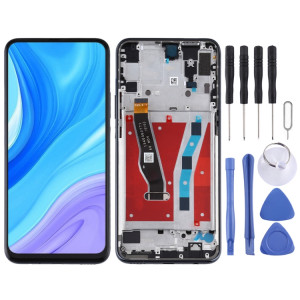 Écran LCD et numériseur complet avec cadre pour Huawei Enjoy 10 Plus (noir) SH122B1202-20