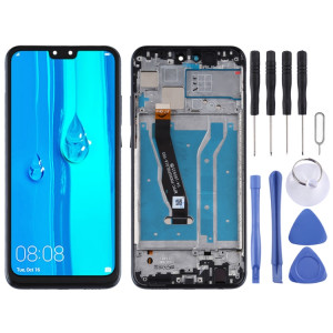 Écran LCD et numériseur complet avec cadre pour Huawei Y9 (2019) (noir) SH124B701-20