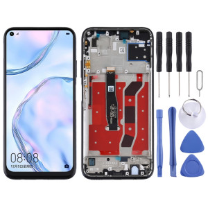 Écran LCD et numériseur complet avec cadre pour Huawei Nova 6 SE (noir) SH129B934-20