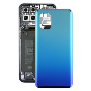 Couvercle arrière de la batterie en verre pour Xiaomi Mi 10 Lite 5G / Mi 10 Youth 5G (bleu) SH06LL541-20