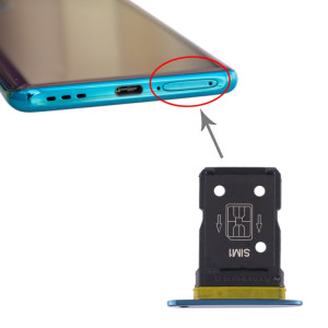 Plateau de la carte SIM pour OPPO Find X2 (bleu) SH318L819-20