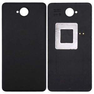 iPartsAcheter pour Microsoft Lumia 650 couvercle arrière de la batterie avec autocollant NFC (Noir) SI57BL1157-20