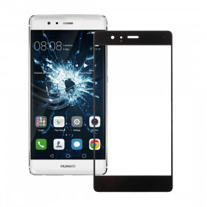 iPartsBuy Huawei P9 écran avant verre extérieur (noir) SI49BL238-20