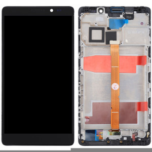 iPartsBuy Huawei Mate 8 écran LCD + écran tactile Digitizer Assemblée avec cadre (Noir) SI58BL1749-20